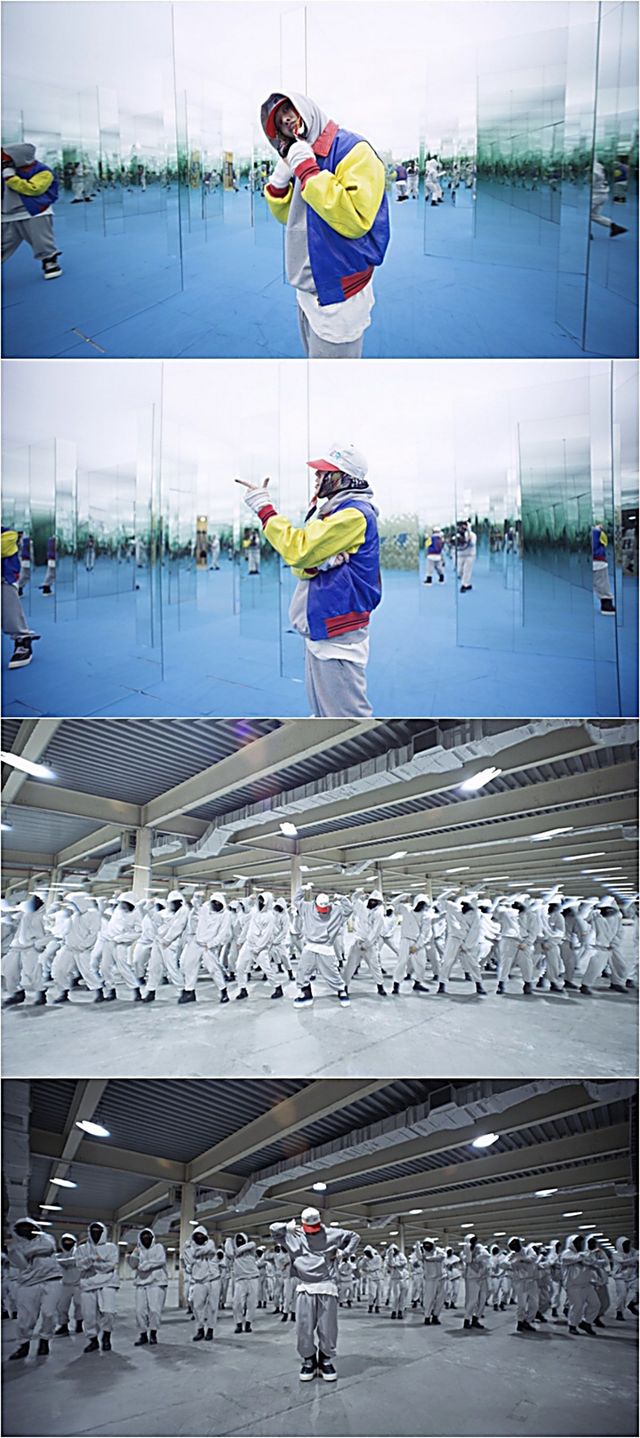 사진 : ‘POWER’ 퍼포먼스 영상 캡처 / 갤럭시코퍼레이션 제공