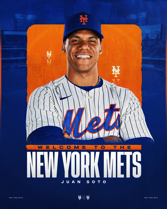 후안 소토. 사진=뉴욕 메츠 SNS