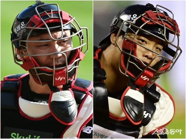 2025시즌을 마치고 FA 자격을 얻는 KT 장성우(왼쪽)와 강백호. 스포츠동아DB