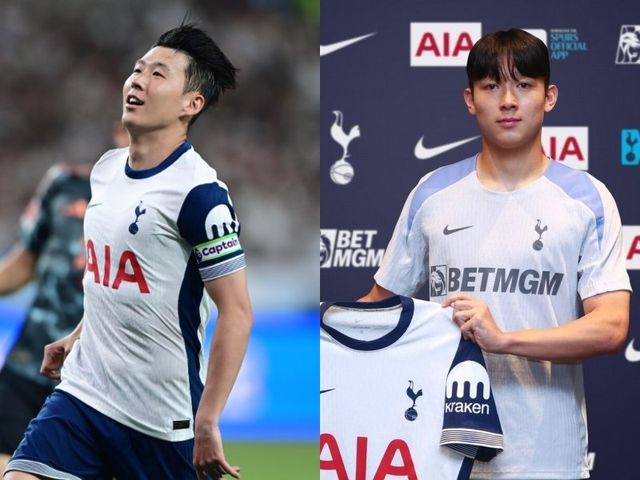 토트넘 주장 손흥민(왼쪽)은 조만간 한솥밥을 먹을 양민혁을 위해 팬들과 미디어에 특별한 당부를 전했다. 스포츠동아DB