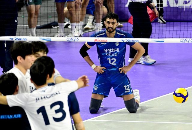 삼성화재의 올 시즌 목표는 역시 ‘명가 재건’이다. 하지만 번번이 리시브에 발목을 잡히고 있다. 15일 인천계양체육관에서 벌어진 대한항공과 원정경기에서도 주포 파즐리(뒤)가 공격을 이끌었지만, 상대 서브를 막지 못해 1-3으로 패했다. 사진제공｜KOVO