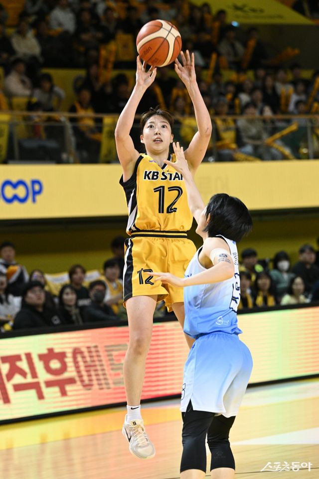 KB스타즈 나가타 모에. 사진제공｜WKBL