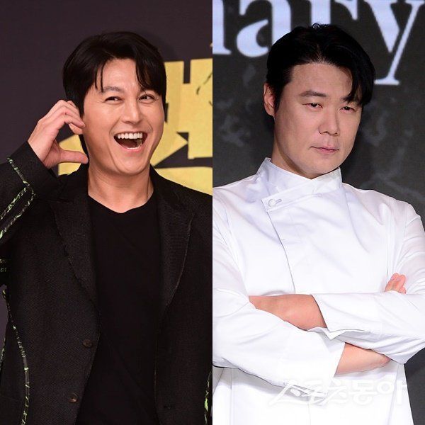 배우 류수영과 셰프 최현석(왼쪽부터). 스포츠동아 DB