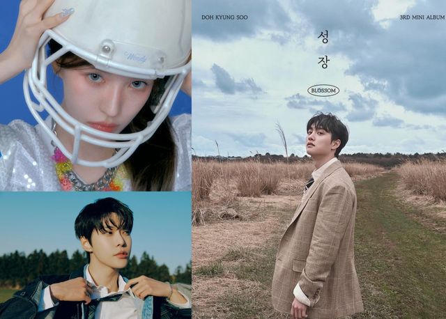 웬디-도경수-도영(왼쪽 위부터 시계방향)