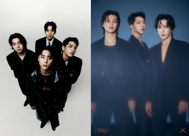 데이식스(왼쪽)-씨엔블루