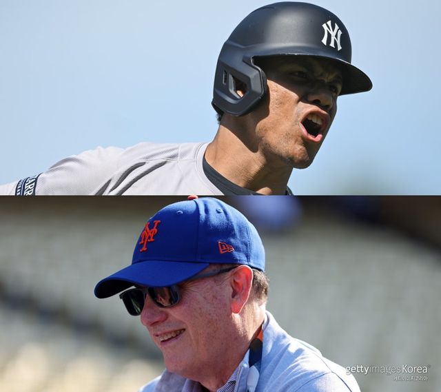 후안 소토-스티브 코헨 뉴욕 메츠 구단주. 사진=게티이미지코리아