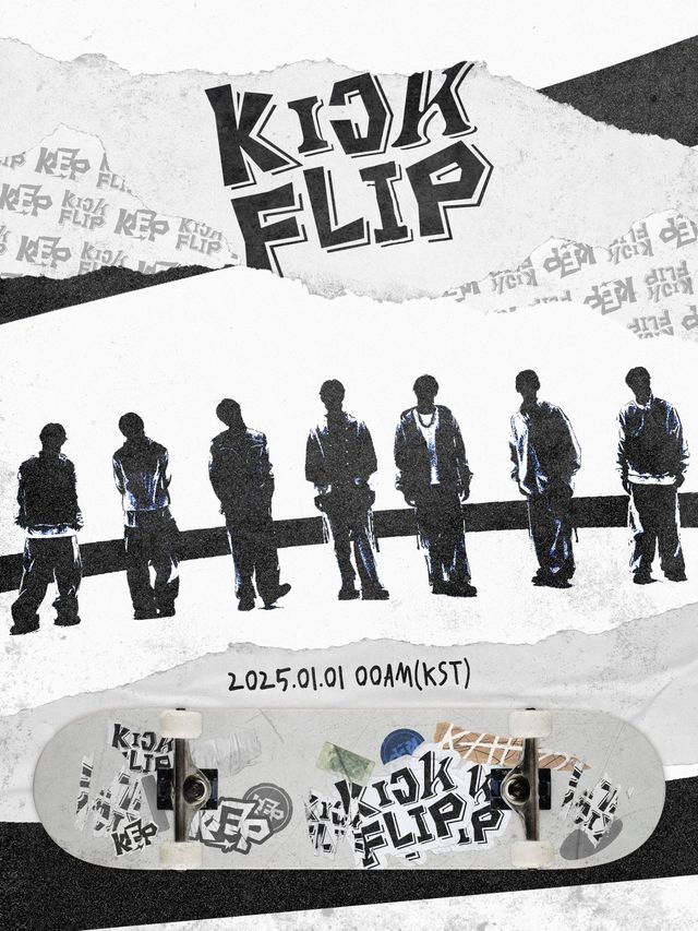 JYP 신인 그룹 킥플립 데뷔 프로젝트 콘텐츠 이미지. 사진제공|JYP엔터테인먼트