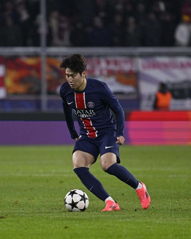 유럽 명문 구단들이 PSG 이강인을 주목하고 있다. PSG에서 2번째 시즌을 보내고 있는 그의 기량이 한층 발전했다는 증거다. 사진출처｜이강인 SNS