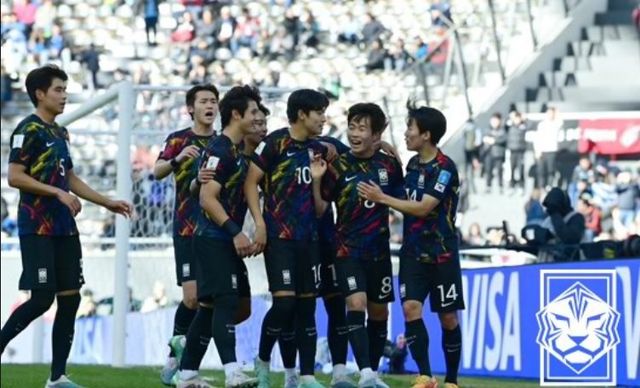 2023년 김은중 감독이 이끌던 U-20 대표팀은 아르헨티나 U-20 월드컵 4강에 오르는 돌풍을 일으켰다. ‘아르헨티나 세대’의 다음 목표는 2026아이치·나고야아시안게임 제패다. 사진제공｜대한축구협회