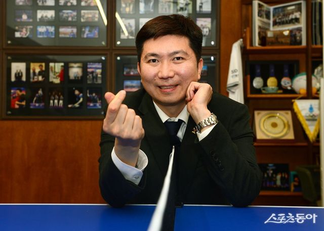 유승민 신임 대한체육장이 20일 서울 서초구 선거캠프 집무실에서 스포츠동아와 인터뷰했다. 김민성 기자 marineboy@donga.com