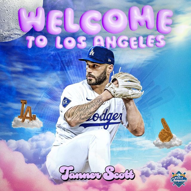 태너 스캇. 사진=LA 다저스 SNS