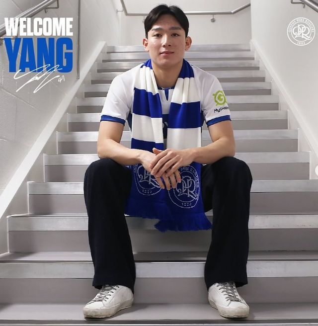 양민혁이 30일(한국시간) 잉글랜드 챔피언십 QPR로 임대 이적했다. QPR은 2012~2013시즌 박지성과 윤석영이 한솥밥을 먹은 팀이라 국내 팬들에게도 친숙하다. 사진출처｜QPR SNS