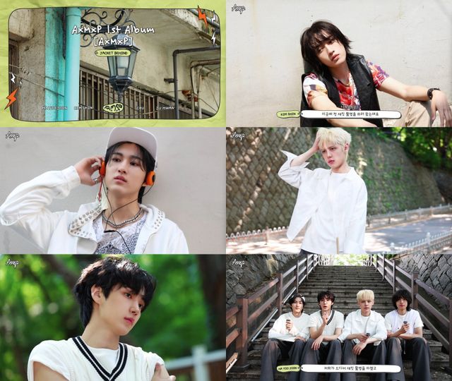 신인 보이 밴드 AxMxP가 첫 정규 1집 ‘AxMxP’ 재킷 촬영 비하인드 영상을 공개하며 풋풋한 매력과 카리스마를 동시에 선보였다. 사진제공|FNC엔터테인먼트