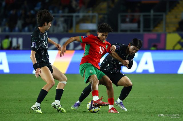한국 VS 모로코. 사진=게티이미지코리아