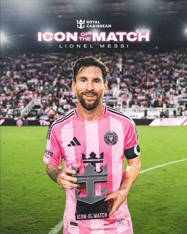 인터 마이애미 리오넬 메시는 12일(한국시간) 미국 플로리다&nbsp;체이스 스타디움에서 열린 애틀랜타 유나이티드와의 MLS&nbsp;정규리그 홈경기에서 멀티골을 터트리며 팀의 4-0 대승을 이끌었다. 이로써 메시는 시즌 26골을 기록, 득점 선두 자리를 단단히 굳혔다. LAFC 드니 부앙가는 24골로 2위로 밀렸다. 사진출처｜인터 마이애미 페이스북