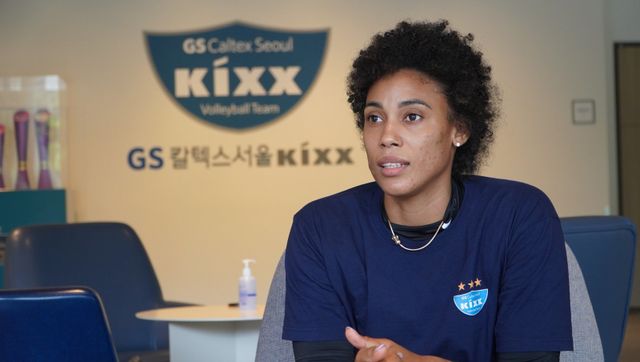 GS칼텍스 ‘쿠바 특급’ 실바가 최근&nbsp;경기도 청평 클럽하우스에서 스포츠동아와 만나 새 시즌 의지를 드러냈다. 사진제공｜GS칼텍스 여자배구단