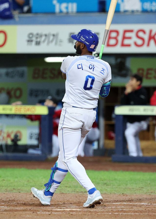 삼성 르윈 디아즈. 대구｜뉴시스