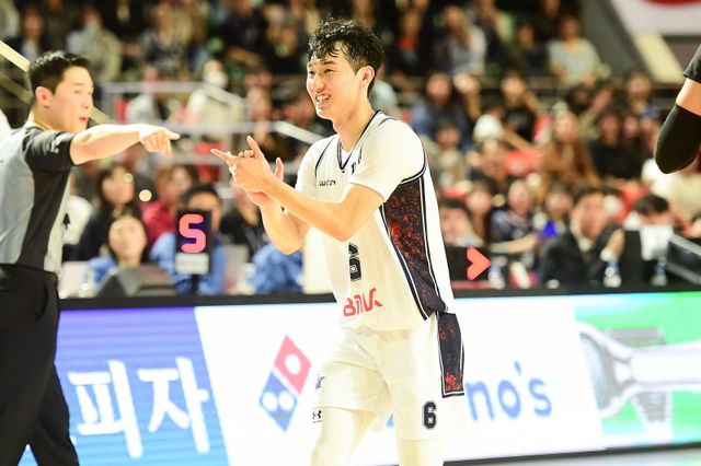 KCC 최진광은 16일 원주 DB와 원정경기서 3점슛 5개를 포함해 자신의 역대 한 경기 최다 득점인 20점을 터트리며 팀 승리에 보탬이 됐다. 사진제공｜KBL