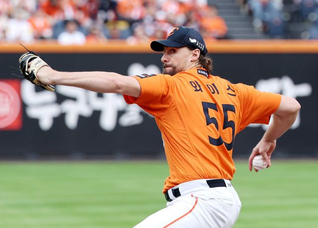 한화 라이언 와이스. 대전｜뉴시스