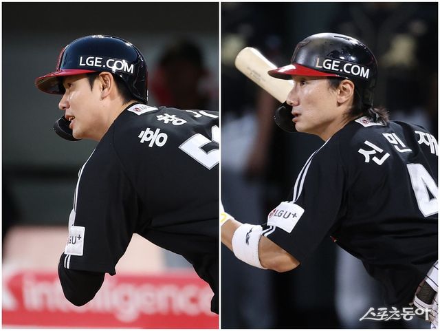 LG가 간판타자 홍창기가 시즌아웃된 악재에도 정규시즌 우승을 차지할 수 있던 건 공백 기간 최정상급 리드오프로 활약한 신민재 덕분이다. 사진제공｜LG 트윈스