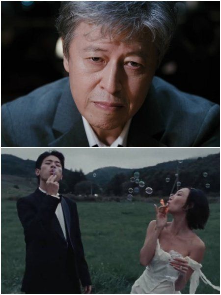 뮤직비디오 ‘미러’ 속 권해효·뮤직비디오&nbsp;‘굿 굿바이’ 속 박정민