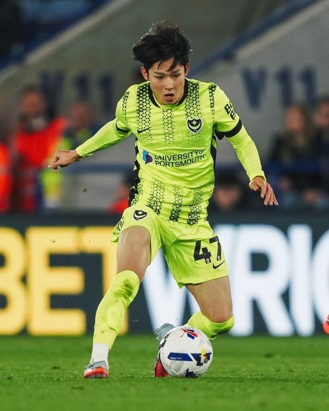 포츠머스에서 임대 선수로 뛰는 양민혁의 폭풍 성장에 원 소속팀 토트넘과 국가대표팀 모두 큰 기대를 걸고 있다. 사진출처｜포츠머스 페이스북