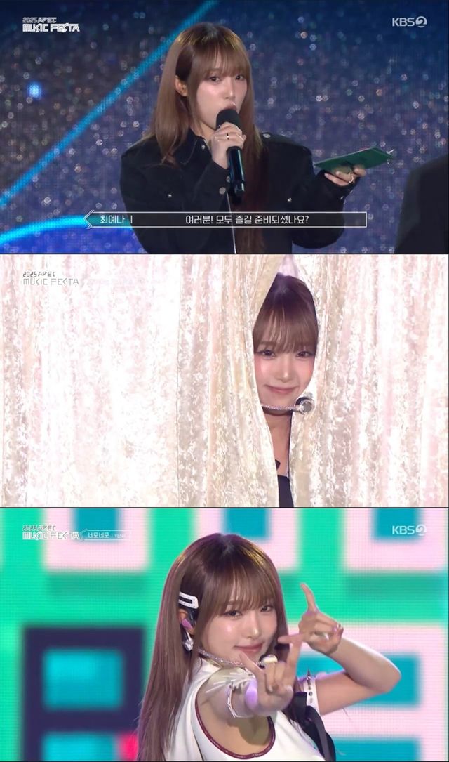 [사진 = KBS 2TV ‘2025 APEC MUSIC FESTA’ 방송 화면 캡처]