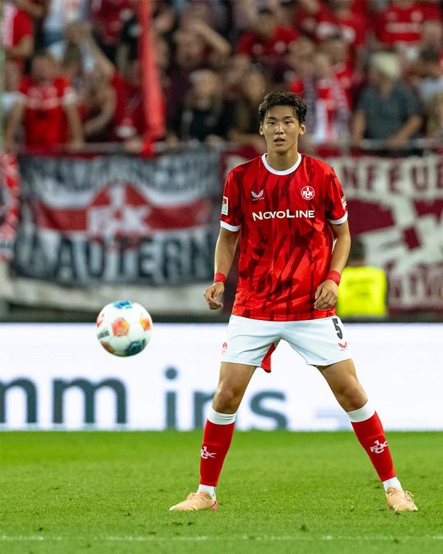 김지수는 7월 잉글랜드 브렌트포드에서 독일 카이저슬라우테른으로 임대 이적했다. 그에게 중요했던 것은 오직 출전시간 확보였다. 사진출처｜FC카이저슬라우테른 페이스북