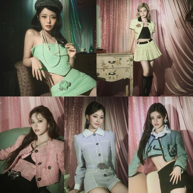 피프티피프티가 세 번째 디지털 싱글 ‘투 머치 파트 원’ 콘셉트 포토를 공개하며 신비롭고 성숙한 여신 비주얼로 컴백을 예고했다. 사진제공|어트랙트