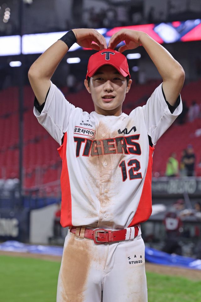프로 1년차 내야수 KIA 정현창은 트레이드 이적 3개월 만에 차기 유격수로 거론될 만큼 많은 기대를 받고 있다. 사진제공｜KIA 타이거즈