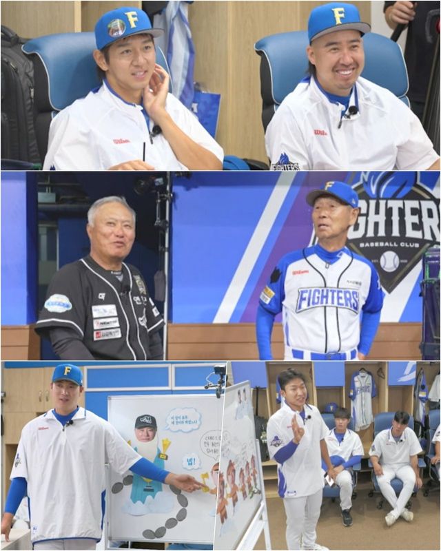 ‘불꽃야구’ 26화에서 불꽃 파이터즈가 독립리그 최강 연천미라클과 맞붙는다. 김성근 감독과 김인식 감독의 자존심 대결 속에서 14승 1패의 파이터즈가 어떤 승부를 펼칠지 기대가 집중된다. 사진제공|스튜디오C1