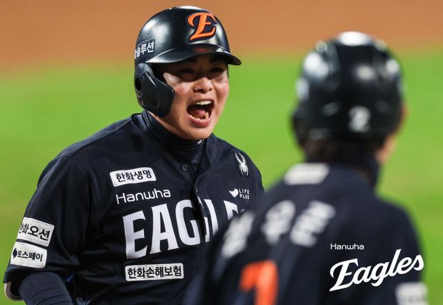 한화 문현빈은 한국시리즈에서도 타격감을 이어가겠다는 의지다. 김경문 한화 감독도 그를 전폭적으로 신뢰한다. 사진제공｜한화 이글스