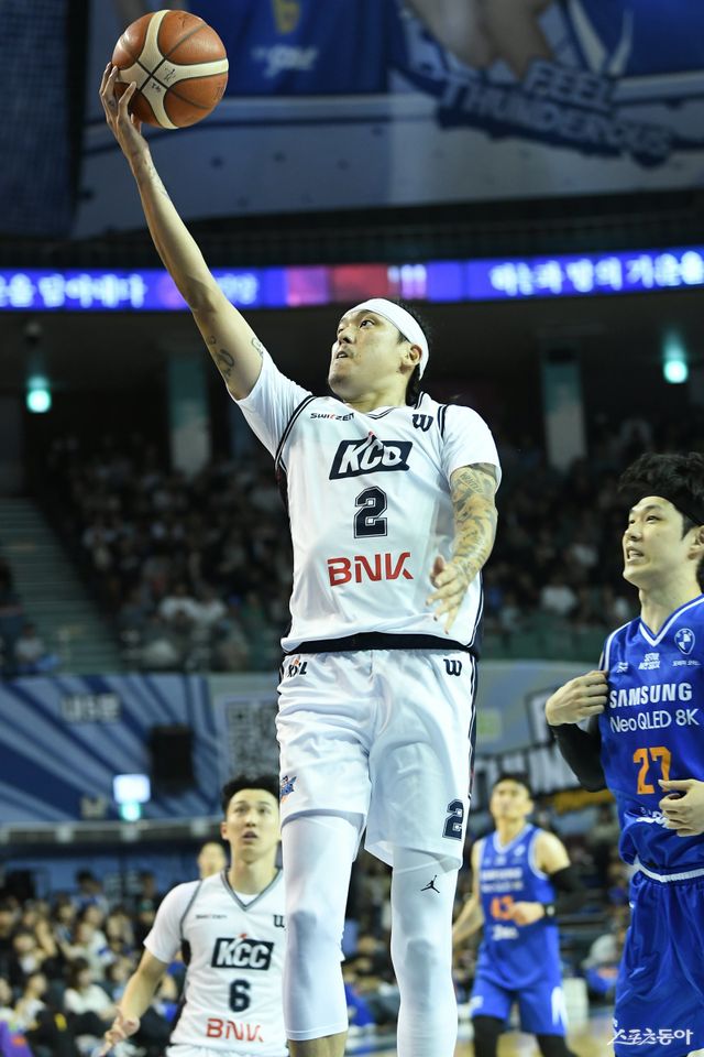 KCC 최준용이 부상에서 회복해 복귀를 준비하고 있다. KCC는 정규리그 2라운드부터 좀 더 강한 전력을 구축할 전망이다. 사진제공｜KBL