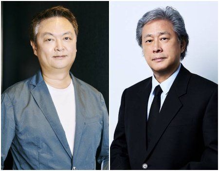 강윤성·박찬욱 감독, 사진제공｜CJ ENM