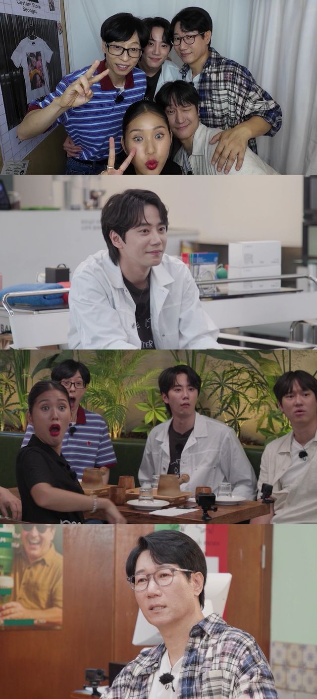 tvN 예능 ‘식스센스: 시티투어2’ 가 한층 업그레이드된 스케일과 새로운 멤버 지석진의 합류로 돌아온다. 첫 회에서는 이준영이 게스트로 출격해 성수동에서 ‘타임머신 in 성수’ 투어를 함께하며 웃음과 반전을 선사한다. 사진제공|tvN