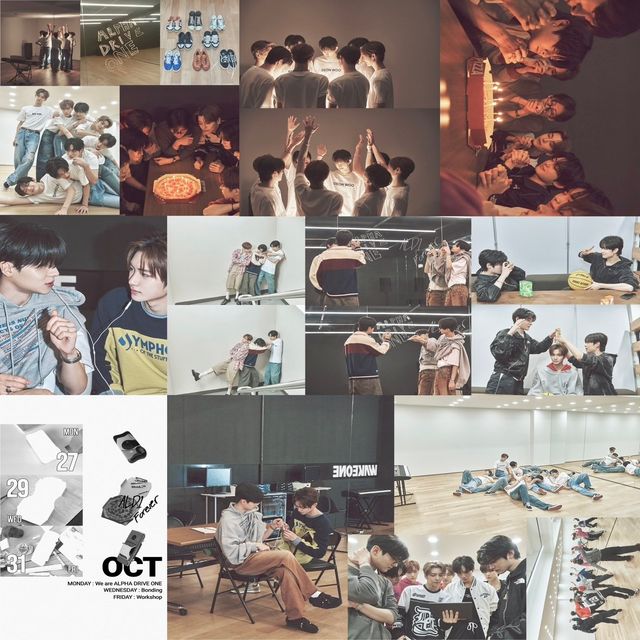 신인 보이그룹 알파드라이브원(ALPHA DRIVE ONE)이 데뷔 전부터 글로벌 팬들의 뜨거운 관심 속에서 팀워크 형성 과정을 담은 포토 덤프 시리즈 ‘ALD1log’를 공개했다. 사진제공|웨이크원