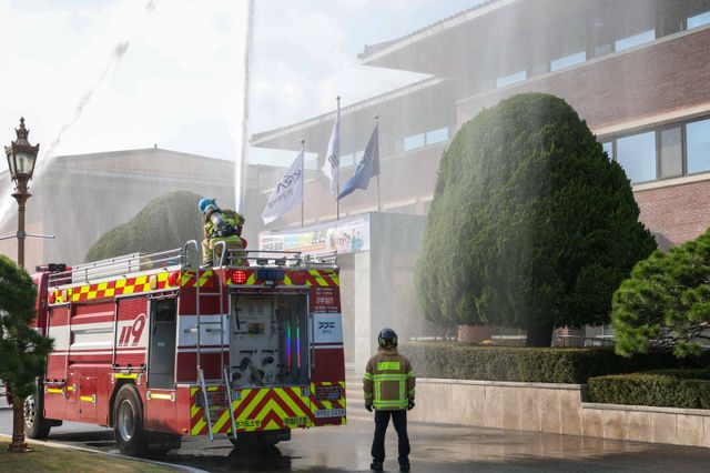 재난대응 안전한국훈련 모습.