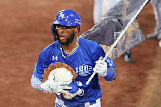 삼성 르윈 디아즈는 홈런, 타점, 장타율 부문 1위에 오르며 KBO리그 외국인 타자 홈런과 타점 기록을 새롭게 썼다. 사진제공｜삼성 라이온즈