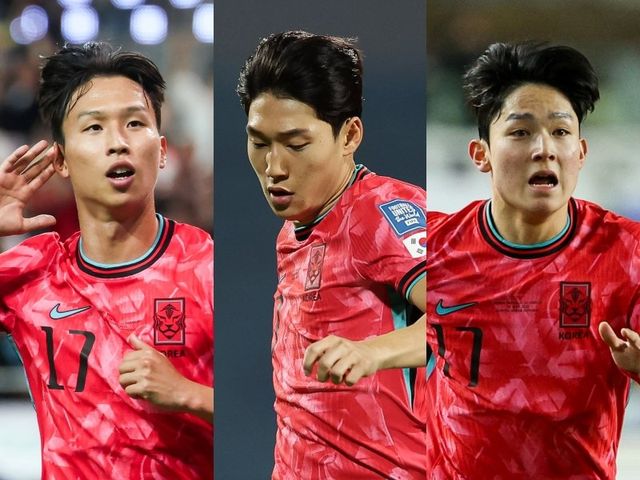 잉글랜드 챔피언십에서 꾸준히 활약 중인 엄지성, 배준호, 양민혁(왼쪽부터)은 축구국가대표팀 공격진에 새로운 힘이 될 수 있다. 사진제공｜대한축구협회