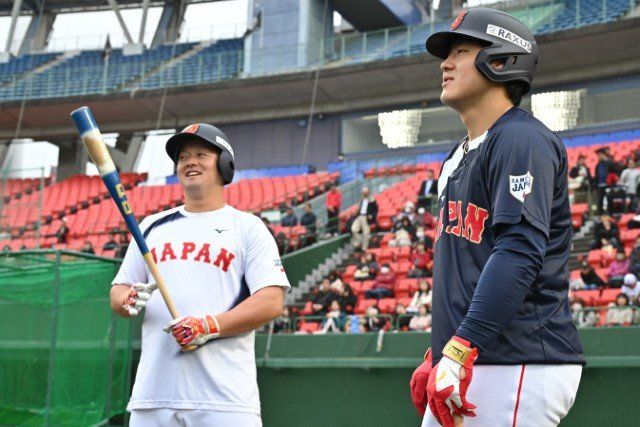 류지현 감독이 이끄는 한국야구대표팀은 15, 16일 도쿄돔에서 일본과 평가전을 치른다. 일본 역시 물러서지 않겠다는 뜻을 전했다. 사진은 한일전에 앞서 훈련하는 일본대표팀. 사진출처｜일본야구대표팀 공식 홈페이지