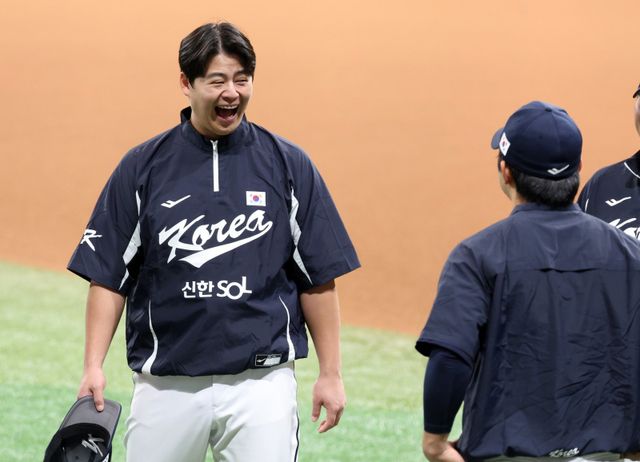한화 노시환은 국제경기에서 뚜렷한 성과를 낸 대표팀 주축타자다. 그가 한일전 9연패 탈출의 선봉에 설지 많은 관심이 쏠린다.｜뉴시스m