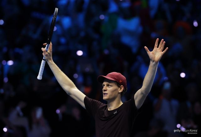 야닉 시너. 사진=게티이미지코리아