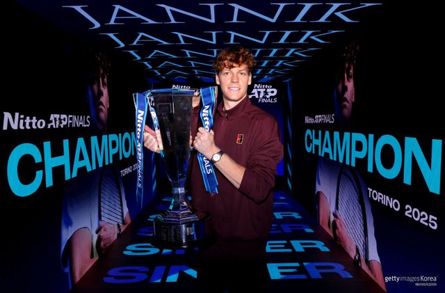 야닉 시너. 사진=게티이미지코리아