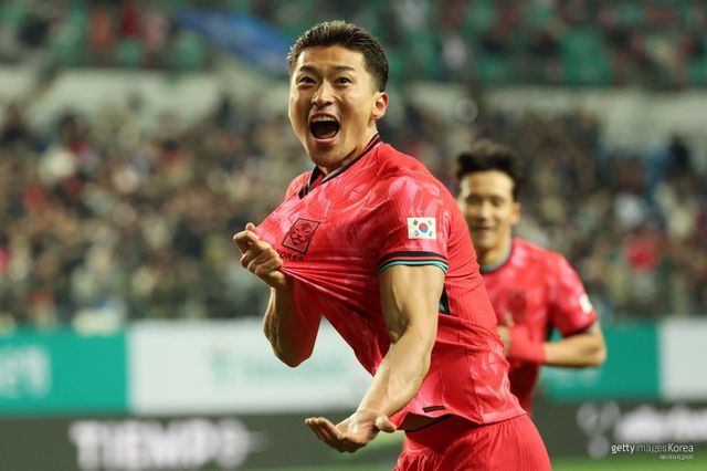 조규성. 사진=게티이미지코리아