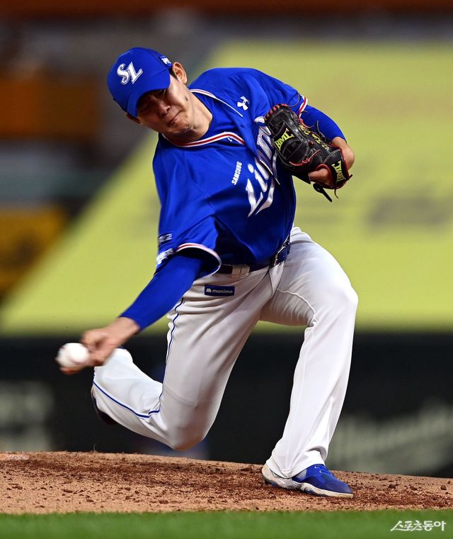 삼성이 21일 김대우를 포함한 7명을 방출했다. 스포츠동아DB