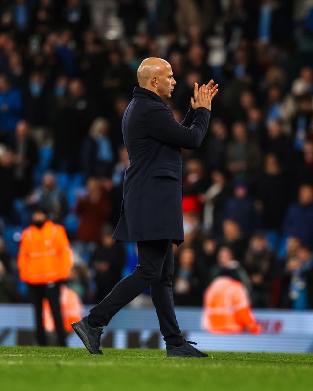 리버풀의 아르네 슬롯 감독은 역대급 부진으로 위기에 처해있다. 사진출처｜리버풀 페이스북