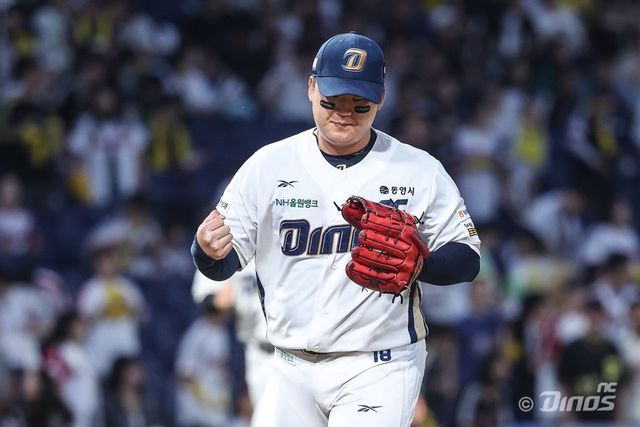 NC 신민혁은 2021시즌부터 팀 내 가장 많은 이닝을 던진 에이스다. 하지만 그는 투고타저의 흐름 속에서도 부진했다. 다음 시즌 선발진 경쟁이 더욱 치열해진 만큼 반등하겠다는 각오다. 사진제공｜NC 다이노스