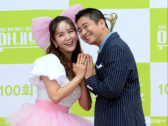 장영란·한창 부부. 스포츠동아DB