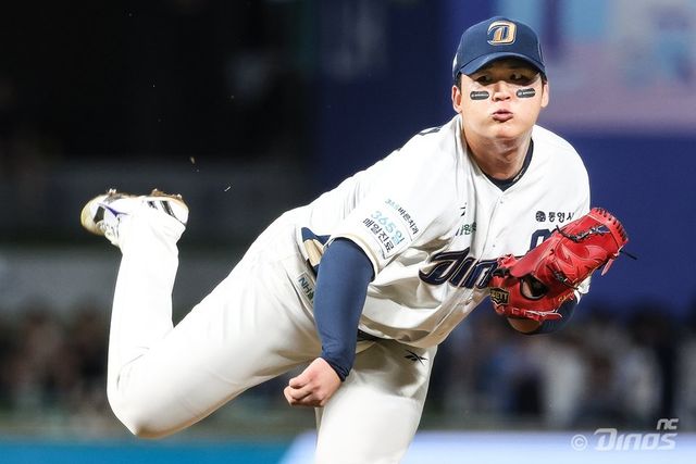 NC 신민혁은 2021시즌부터 팀 내 가장 많은 이닝을 던진 에이스다. 하지만 그는 투고타저의 흐름 속에서도 부진했다. 다음 시즌 선발진 경쟁이 더욱 치열해진 만큼 반등하겠다는 각오다. 사진제공｜NC 다이노스