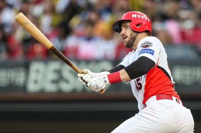 KIA는 25일 외국인 타자 패트릭 위즈덤에 보류권을 행사하지 않았다. 그는 35홈런을 터트렸지만, 클러치 능력에서 아쉬움을 남겼다. 사진제공｜KIA 타이거즈